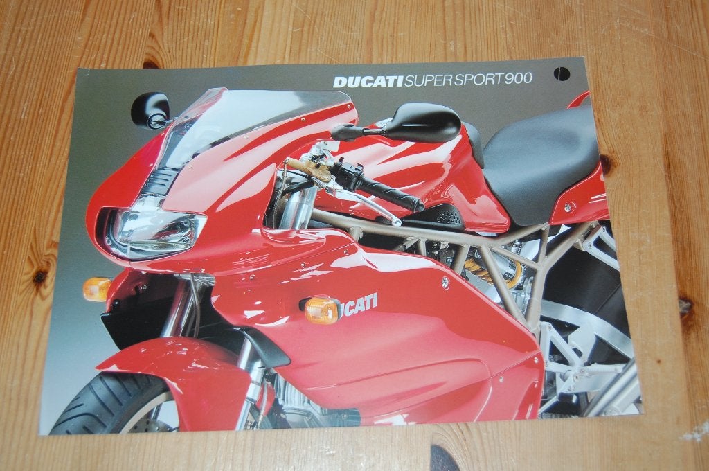 Ducati Super Sport 900, 3 nieuwe folders in een pakket, Ophalen of Verzenden, Ducati