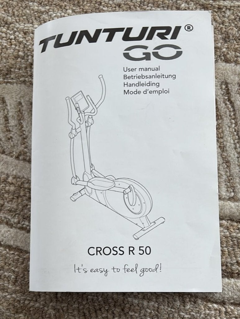 Tunturi Go Cross R 50 Crosstrainer, Ophalen, Overige materialen, Gebruikt, Benen