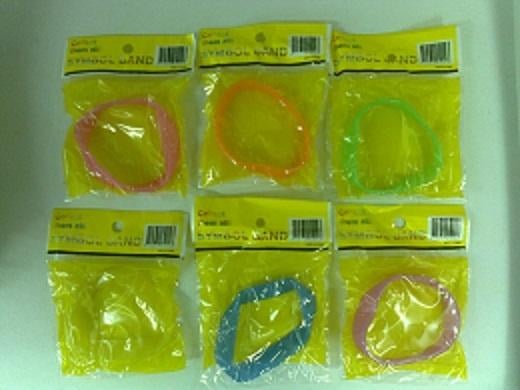 restpartij 360 silicone armbandjes in 6 kleuren, NIEUW!, Ophalen of Verzenden, Nieuw