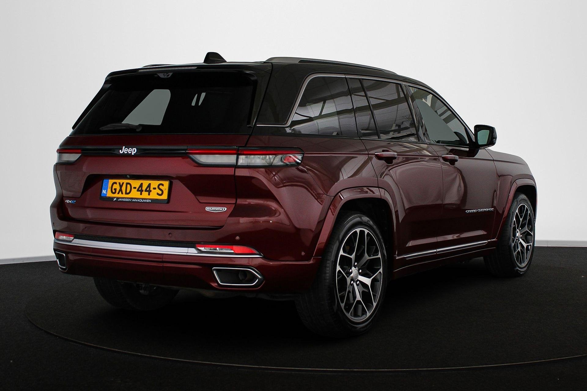Jeep Grand Cherokee 2.0 Summit Reserve 4xe Massage Stoelvent, Auto's, Automaat, 4 cilinders, Bedrijf, Vierwielaandrijving
