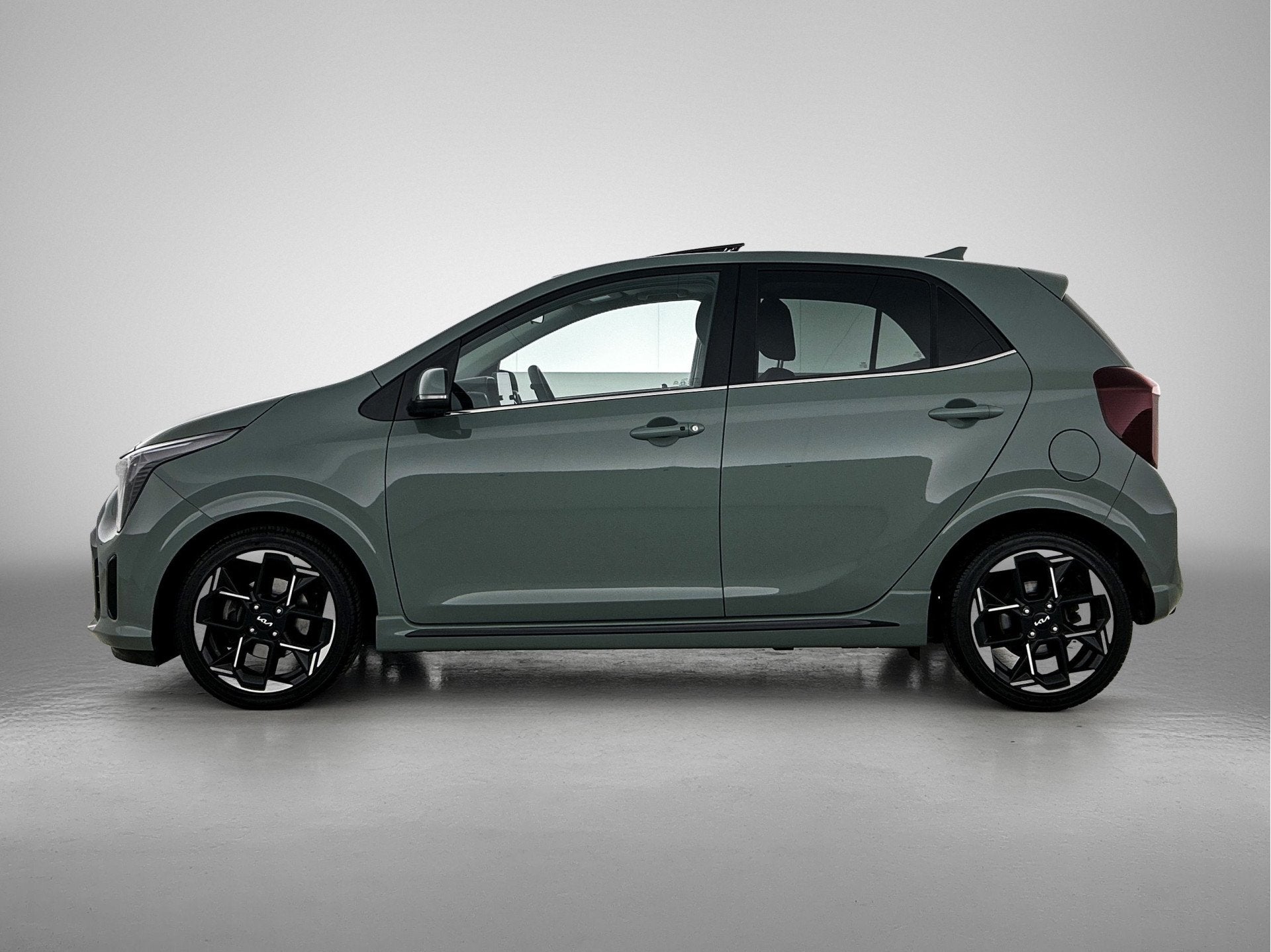 Kia Picanto 1.0 DPI GT-Line Automaat | schuif kantel dak | l, Auto's, 4 stoelen, Leder en Stof, Origineel Nederlands, Bedrijf