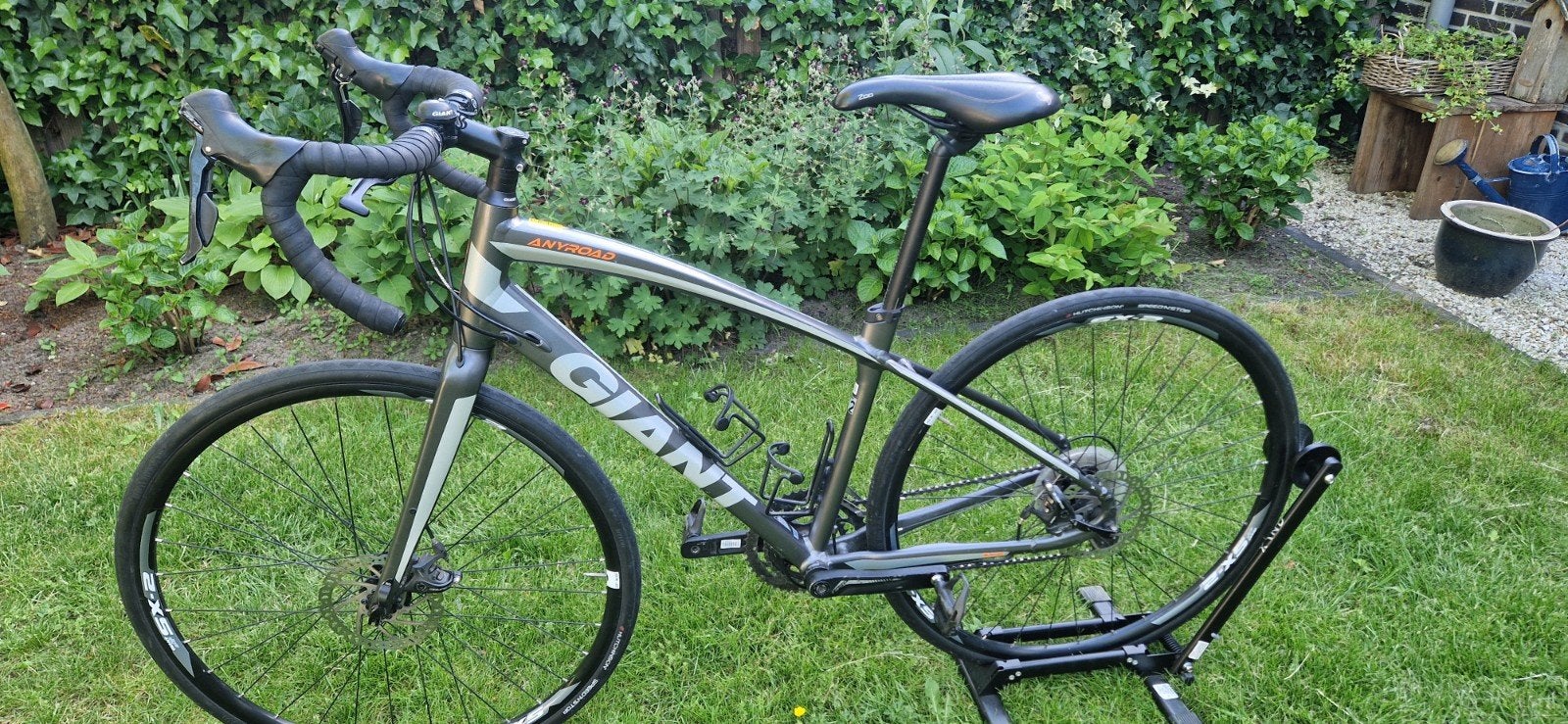 Giant Anyroad 2, gravel/racefiets mt. M, Fietsen en Brommers, Fietsen | Racefietsen, Ophalen, 28 inch, Gebruikt, Aluminium