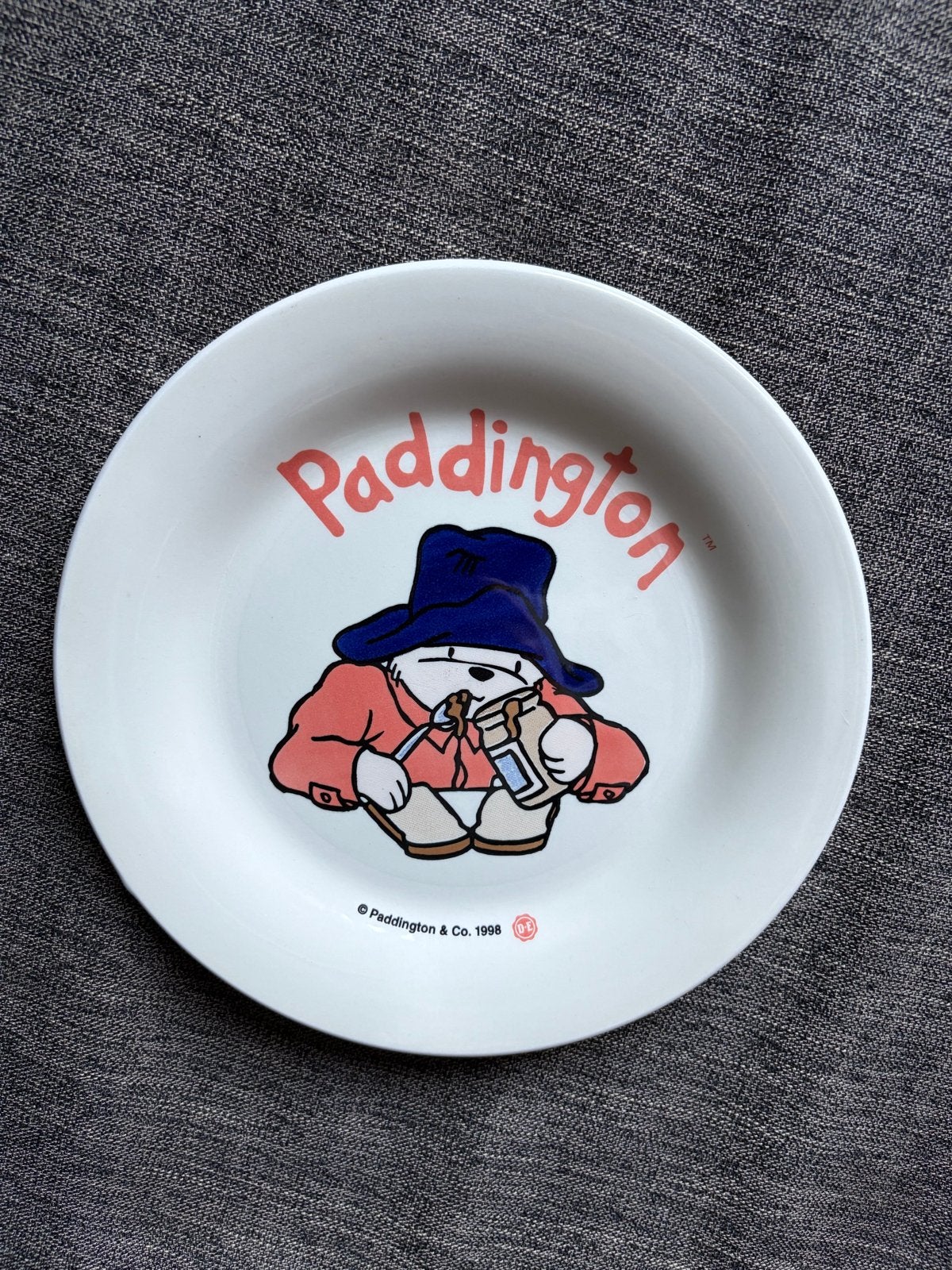 Vintage Paddington Beer Bord Staffordshire Servies 1998, Antiek en Kunst, Ophalen of Verzenden