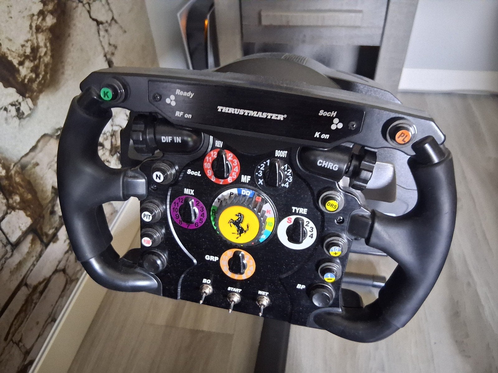 Thrustmaster Ferrari F1 Wheel Add-On, Ophalen of Verzenden, Overige merken, Zo goed als nieuw