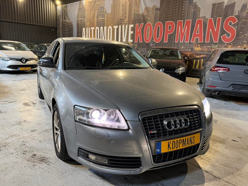 Audi A6 S-LINE 2.7 TDI 140KW Quattro AUT 2009 LIMOUSINE/FULL, Automaat, Euro 5, Zwart, 190 pk