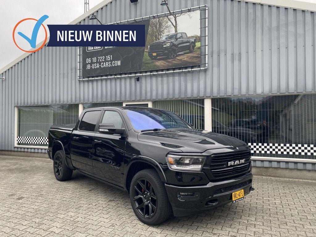Dodge Ram 5.7 V8 4x4 Laramie 360 Camera Gr-scherm Pano-, Auto's, Automaat, Gebruikt, 5654 cc, 402 pk