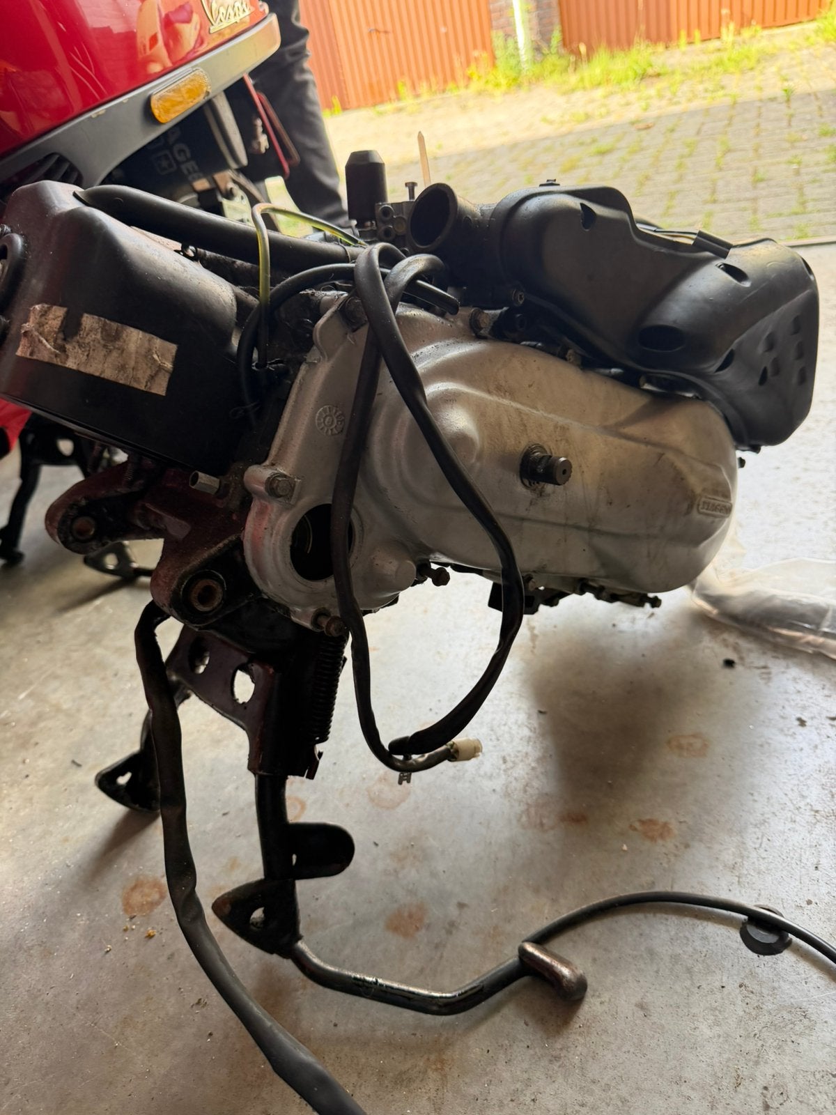 Piaggio type 2 blok, Ophalen, Zo goed als nieuw, Blok, Piaggio