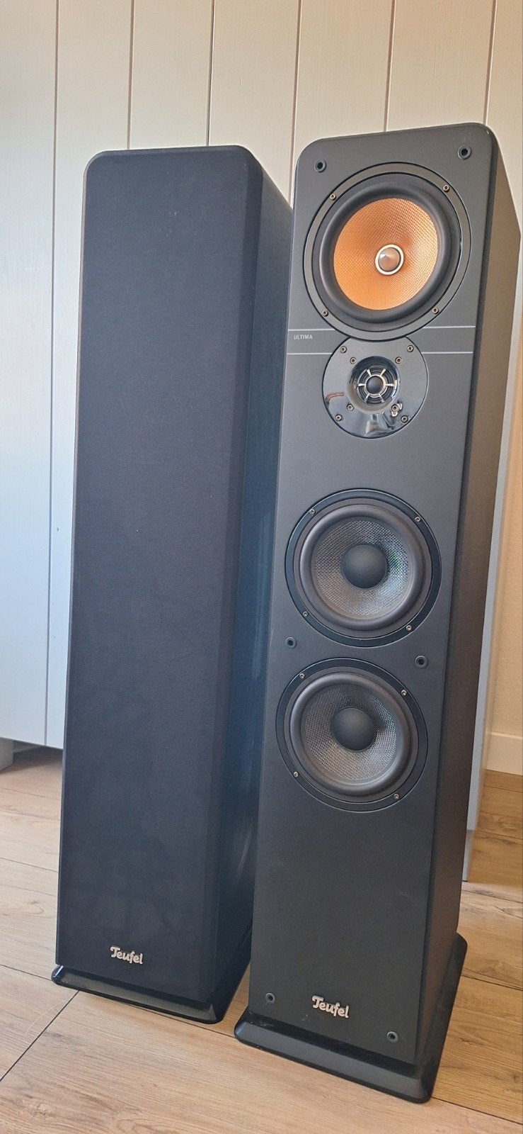 Teufel optima 40 luidsprekers, Audio, Tv en Foto, Speakerset, Zo goed als nieuw, Ophalen, 150 watt of meer