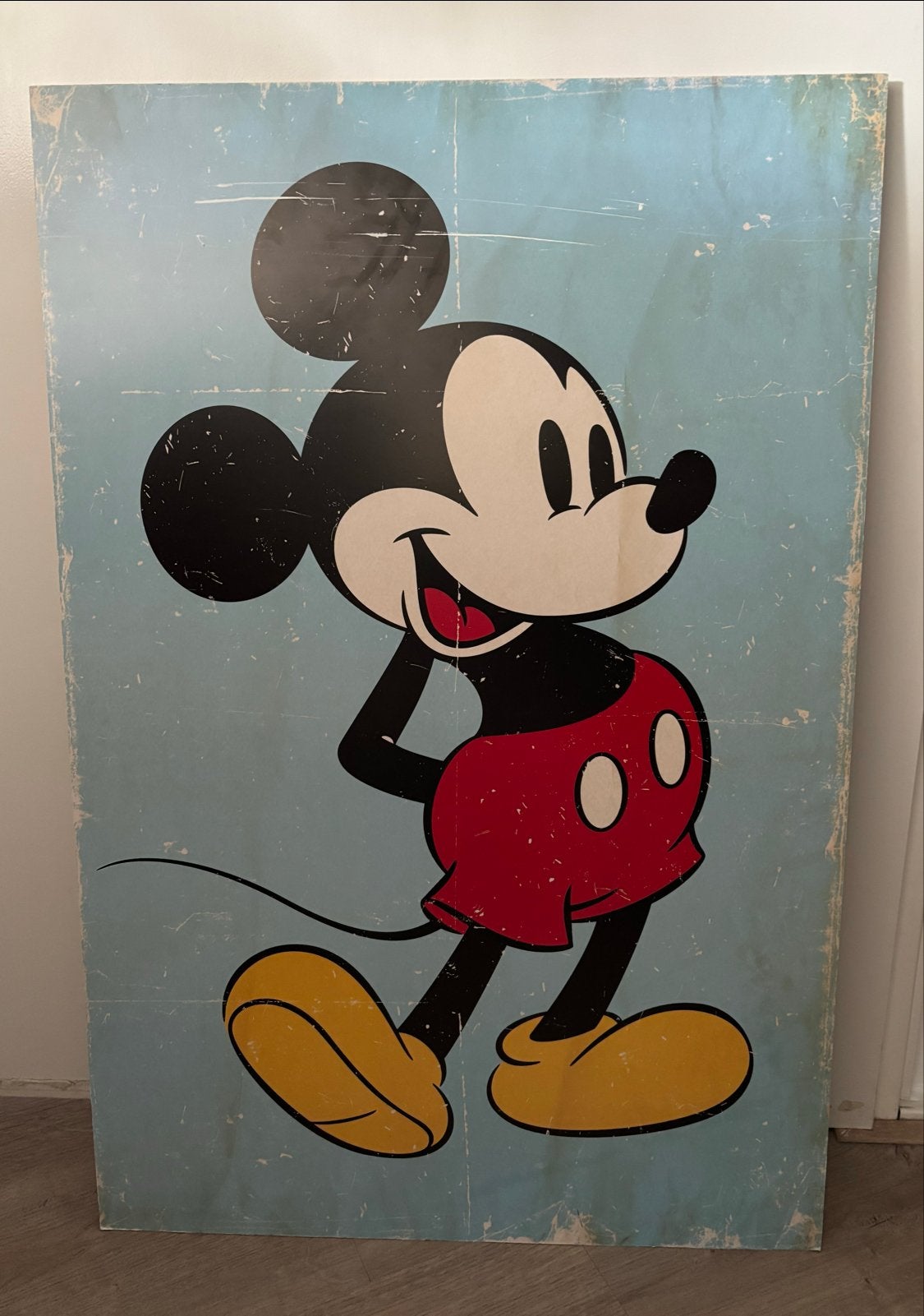 Mickey Mouse wanddecoratie, Ophalen, Gebruikt, Print, 75 – 100