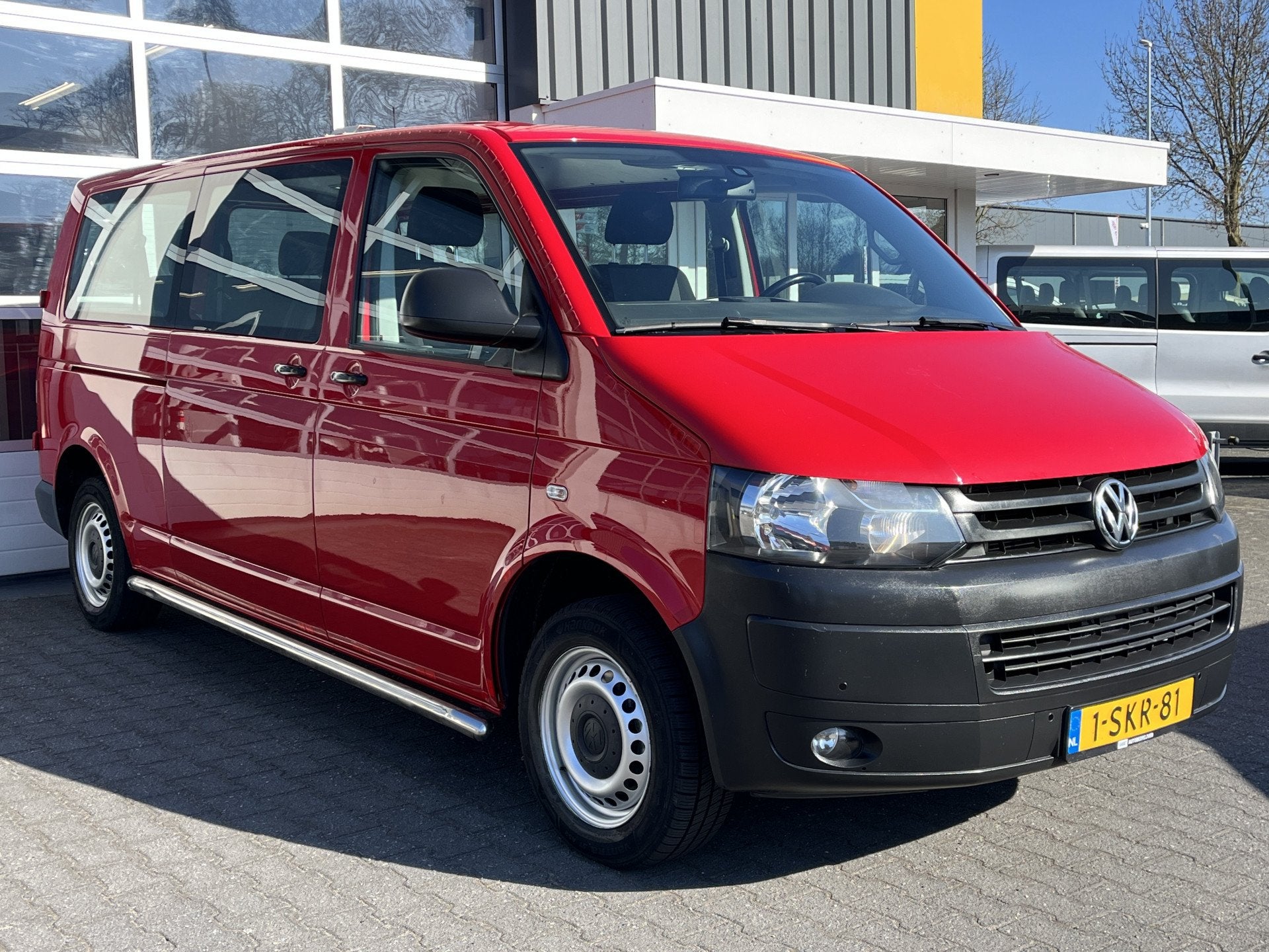 Volkswagen Transporter Kombi 2.0 TDI L2H1 Comfortline BPM/ B, Euro 5, Stof, Gebruikt, 241 €/maand