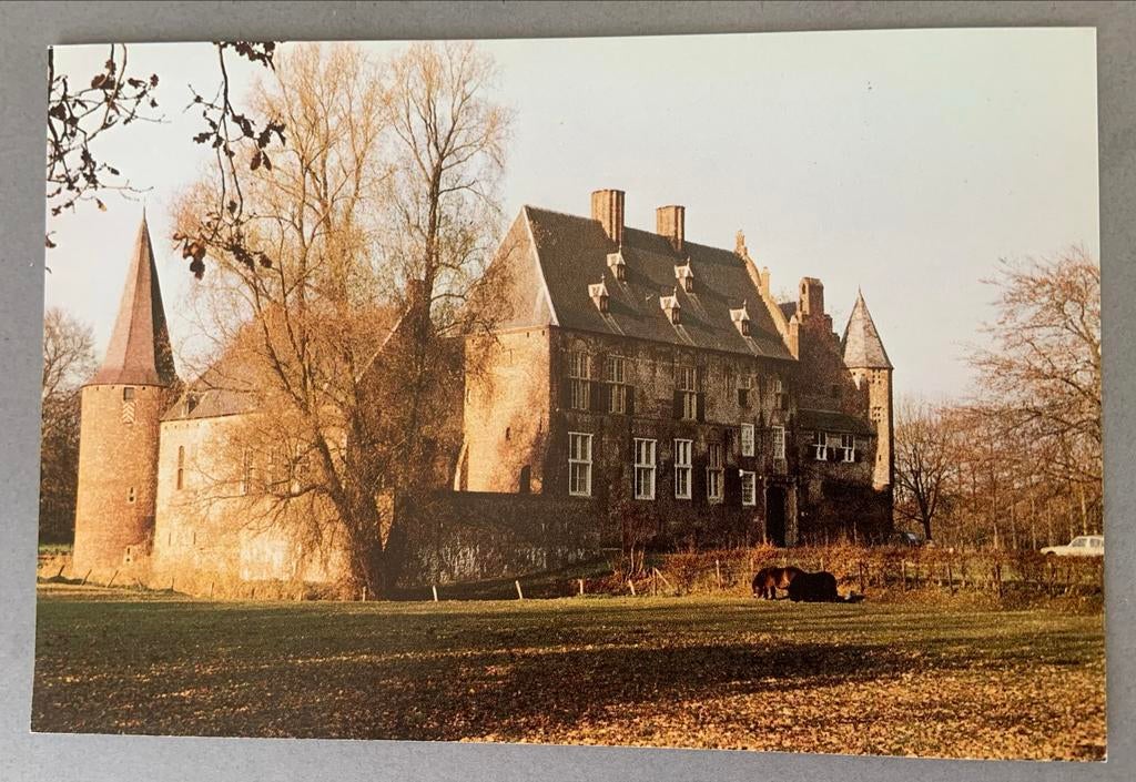 Kasteel Hernen (gemeente Wijchen), Verzamelen, Ansichtkaarten | Nederland, Ophalen of Verzenden, 1960 tot 1980, Ongelopen, Gelderland
