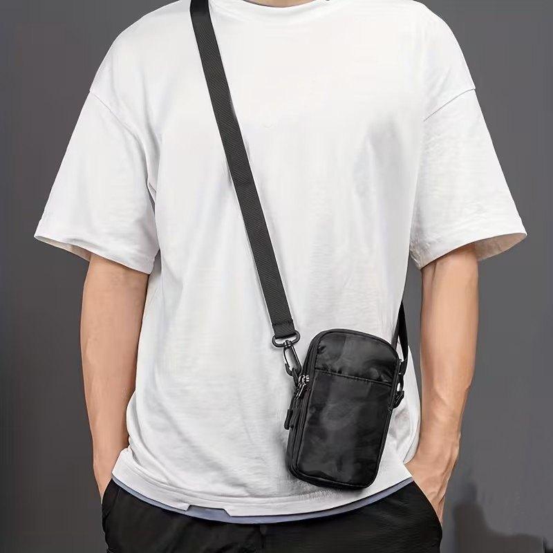 Multifunctioneel heuptasje / crossbody tasje voor telefoon, Verzenden, Nieuw, Zwart, Overige merken