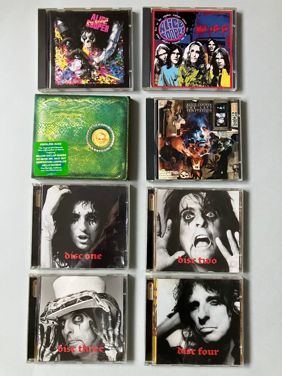 Alice Cooper collectie, Ophalen of Verzenden, Zo goed als nieuw, Poprock