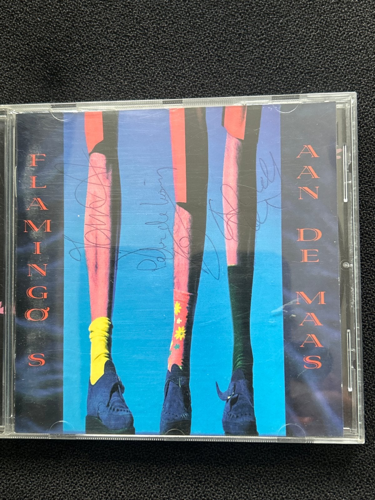 Flamingo's aan de Maas CD - Gesigneerd, Ophalen of Verzenden, Gebruikt, Album, Gesigneerd