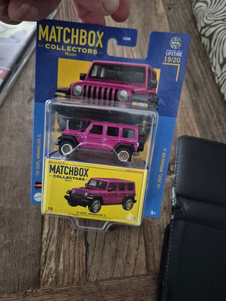 Matchbox collectors '18 jeep wrangler jl, Ophalen of Verzenden, Nieuw, Auto