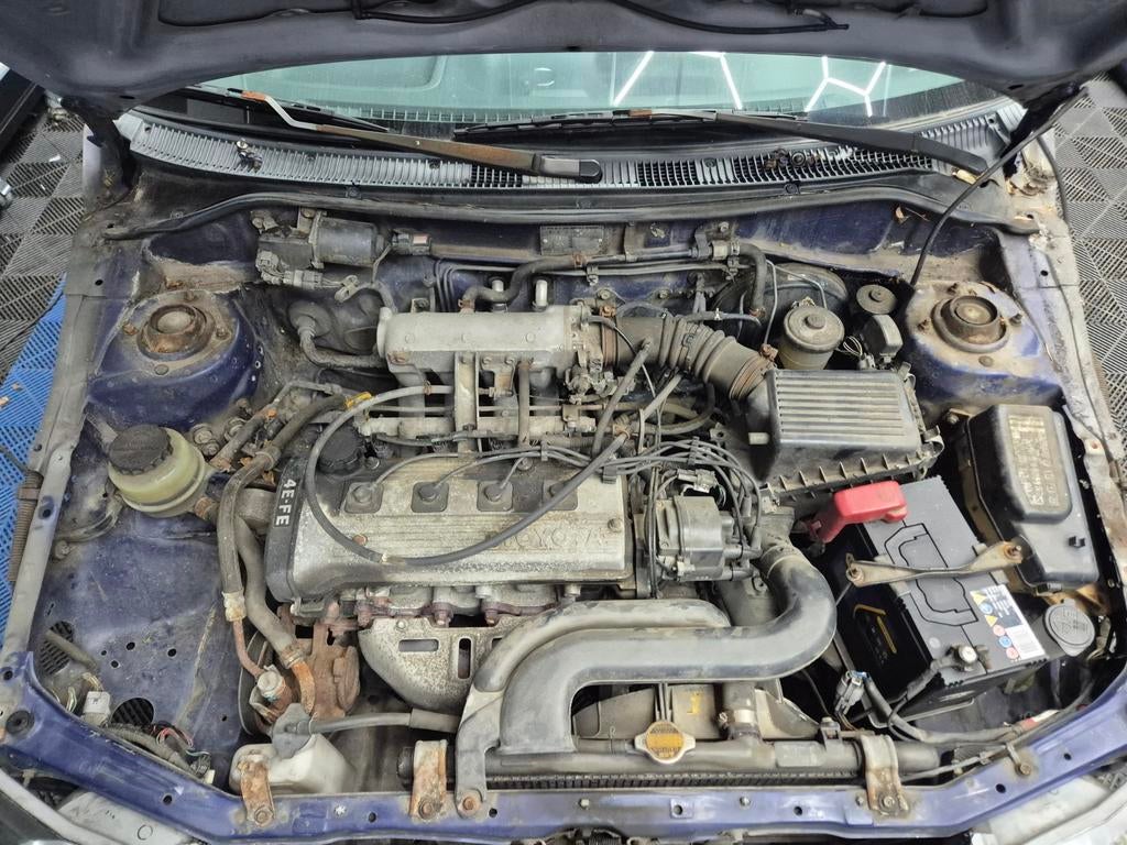 Toyota 4EFE motor+5 bak, Ophalen of Verzenden, Toyota