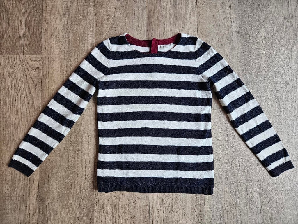 Blauw/wit gestreepte trui van Silver creek maat S, Silver Creek, Blauw, Ophalen of Verzenden, Maat 36 (S)