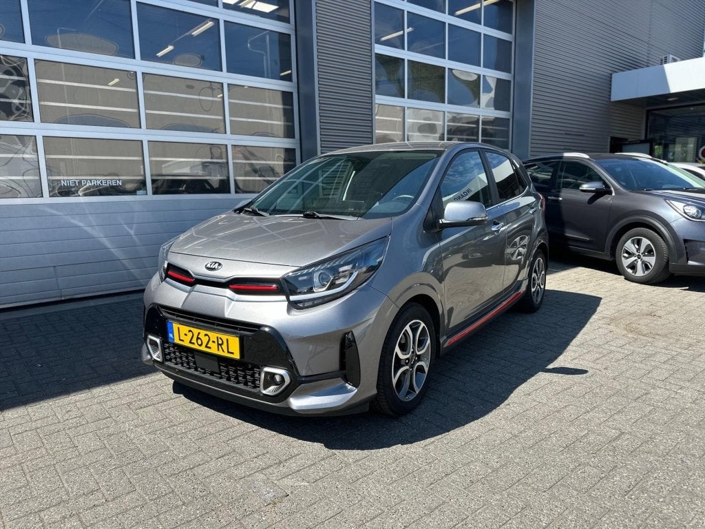 Kia Picanto 1.0 DPi 67pk 4-zits GT-Line ZEER VEEL OPTIES !, Voorwielaandrijving, Gebruikt, 4 stoelen, Bedrijf