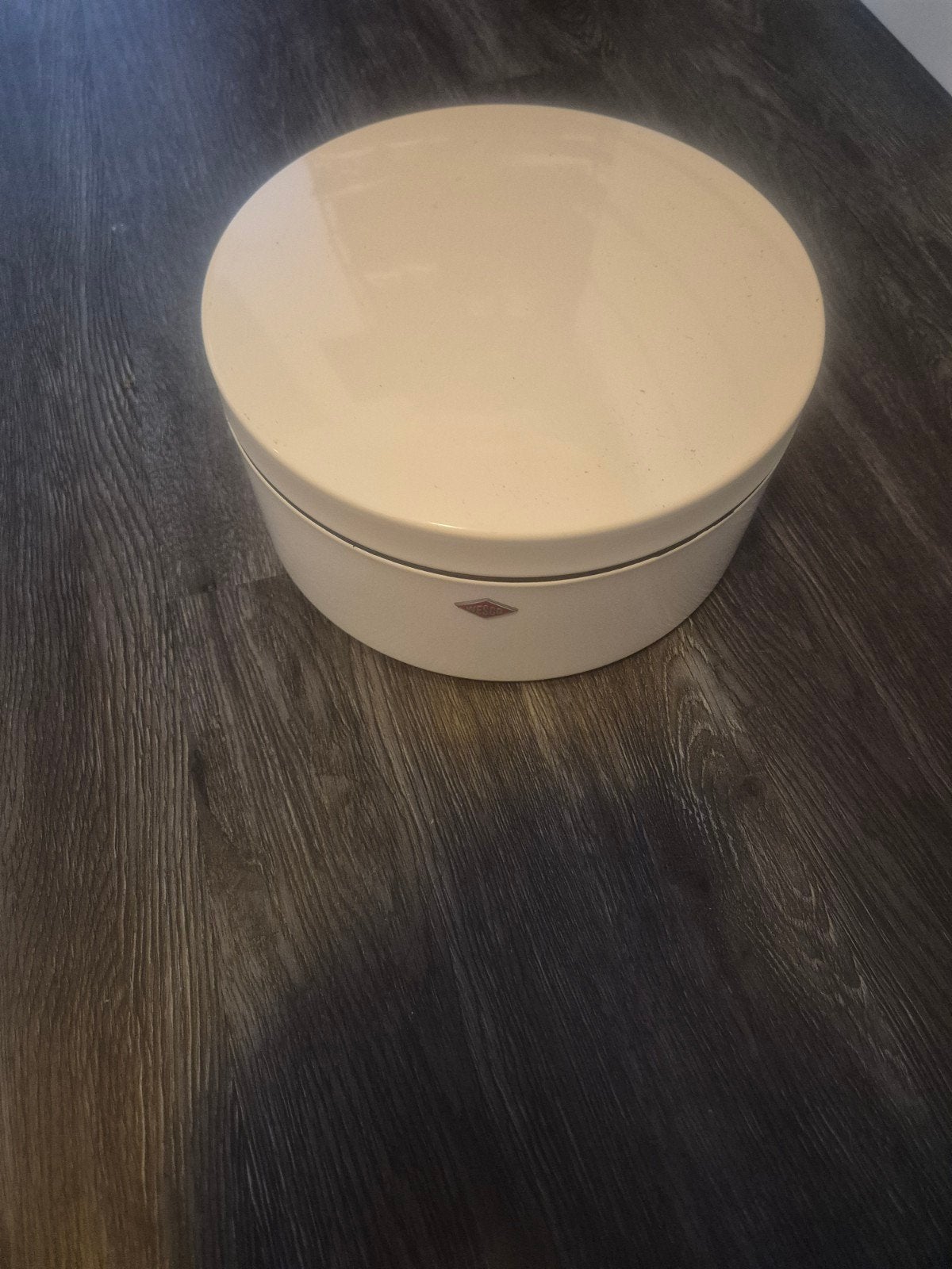 Wesco Broodtrommel - Crème, Beige, Ophalen of Verzenden, Zo goed als nieuw, Metaal