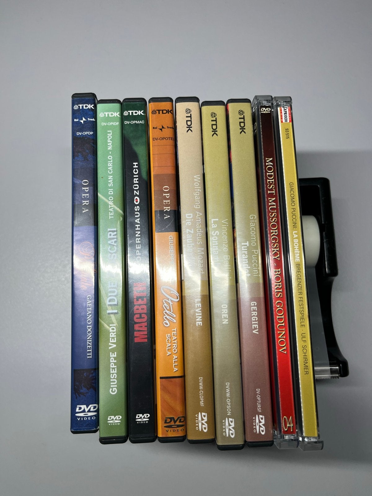 TDK Opera DVD Collectie - 9 Stuks, Alle leeftijden, Ophalen of Verzenden, Gebruikt, Inclusief doosje