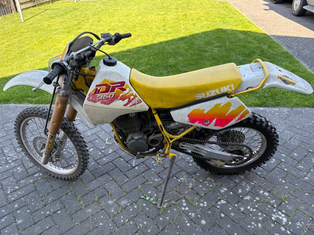 Suzuki DR 350 Crossmotor, Motoren, Gebruikt, Particulier, Crossmotor, Handgeschakeld