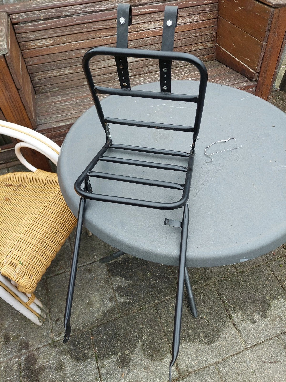 fiets voordrager transport rek
past bijna op elke 28 inch fi, Ophalen, Zo goed als nieuw