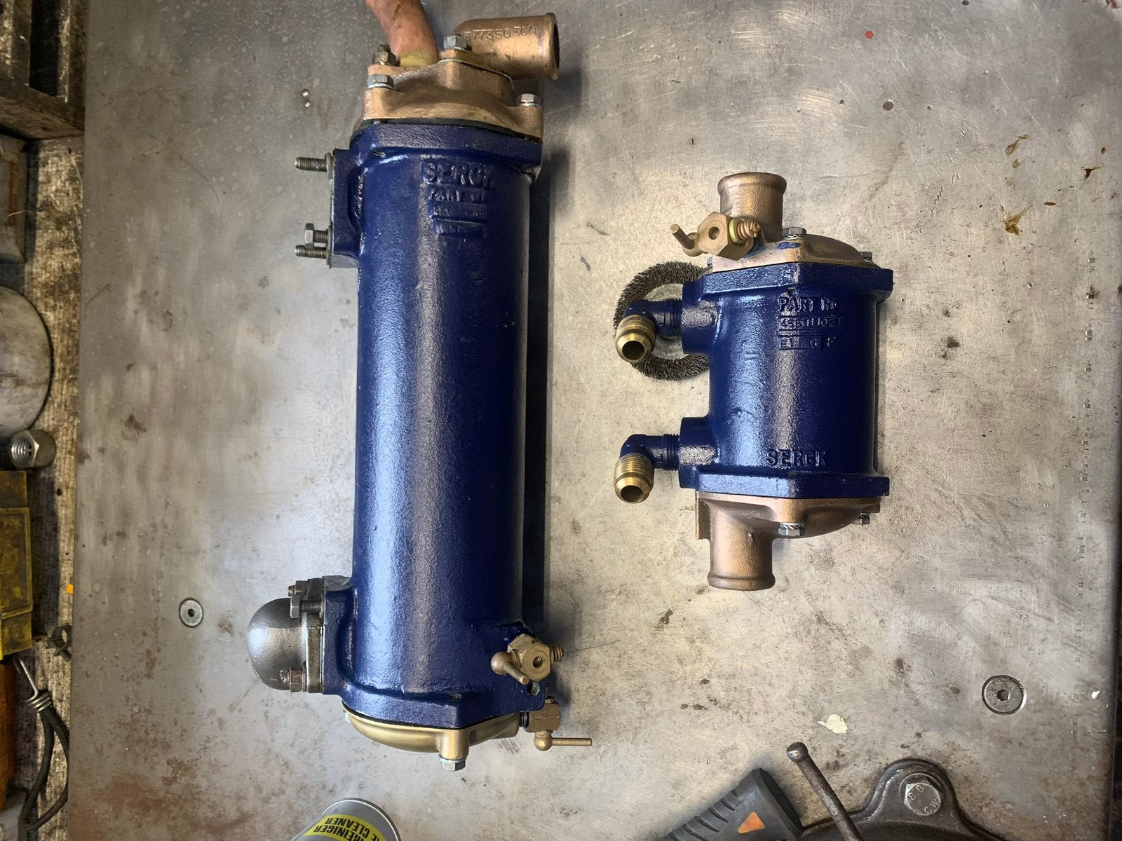 Warmtewisselaar en oliekoeler, Ophalen, Motor en Techniek, Motorboot