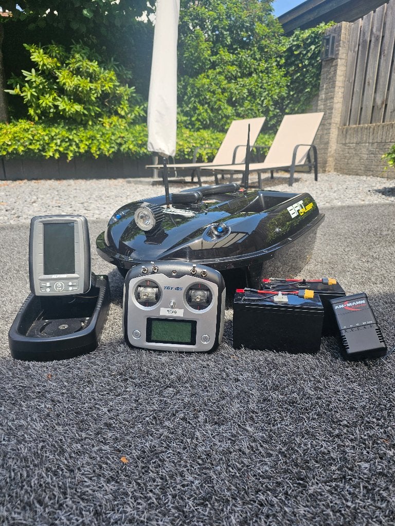 Baitcruiser XL met Toslon ALF 500 Dieptemeter, Ophalen of Verzenden, Nieuw, Complete set