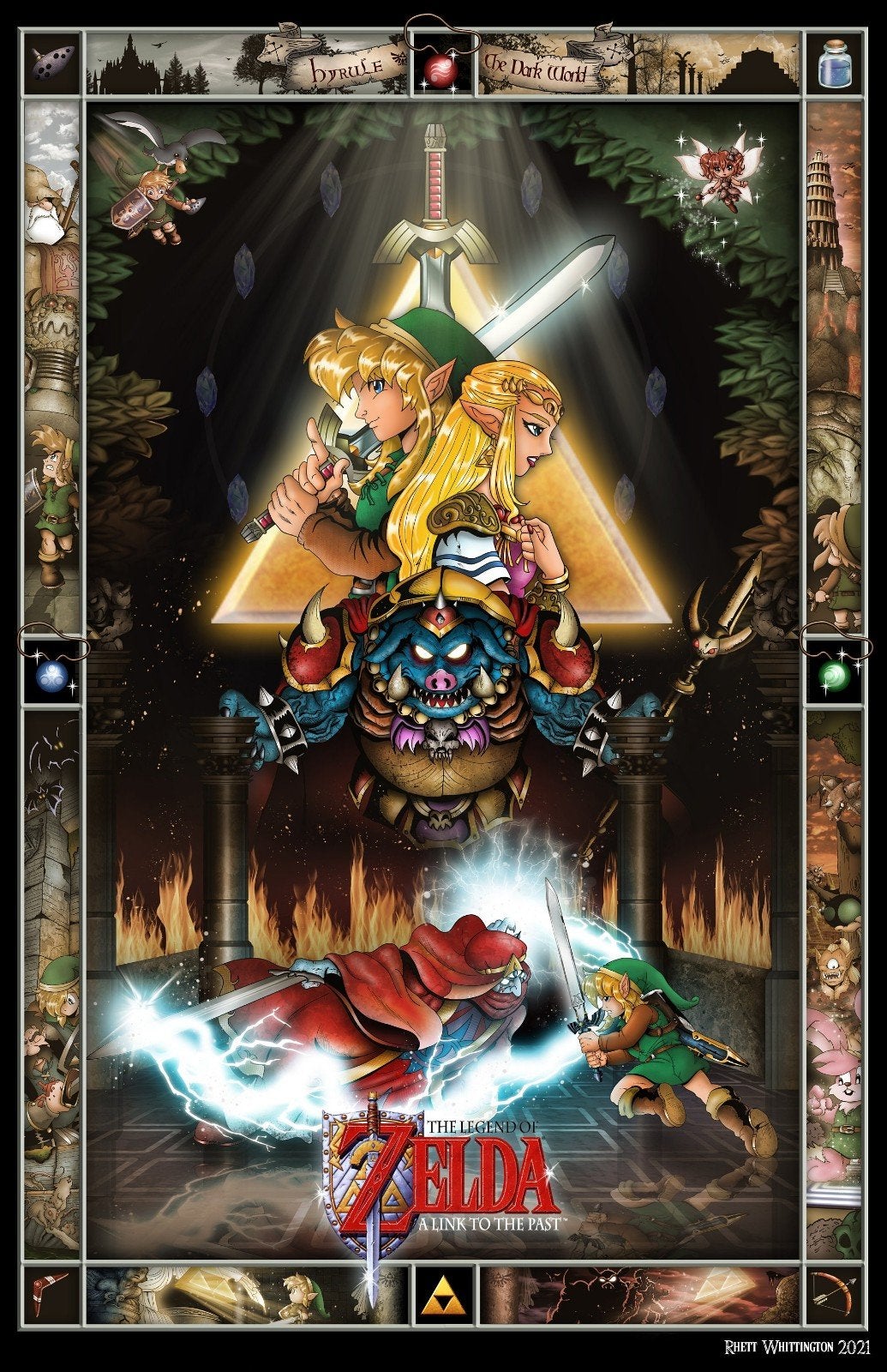 the legend of zelda, Ophalen of Verzenden, Zo goed als nieuw, A1 t/m A3, Film en Tv