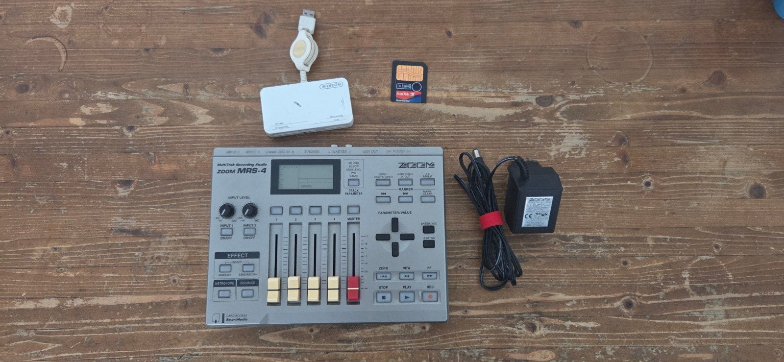 Zoom mrs-4 mulitrack recorder, Ophalen of Verzenden, Gebruikt