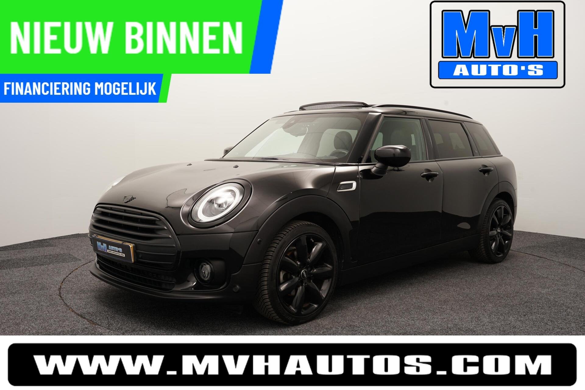 Mini Clubman 1.5 Cooper Richmond Park Edition|PANO|LUXE|TREK, Auto's, Mini, 136 pk, Gebruikt, 715 kg, Zwart