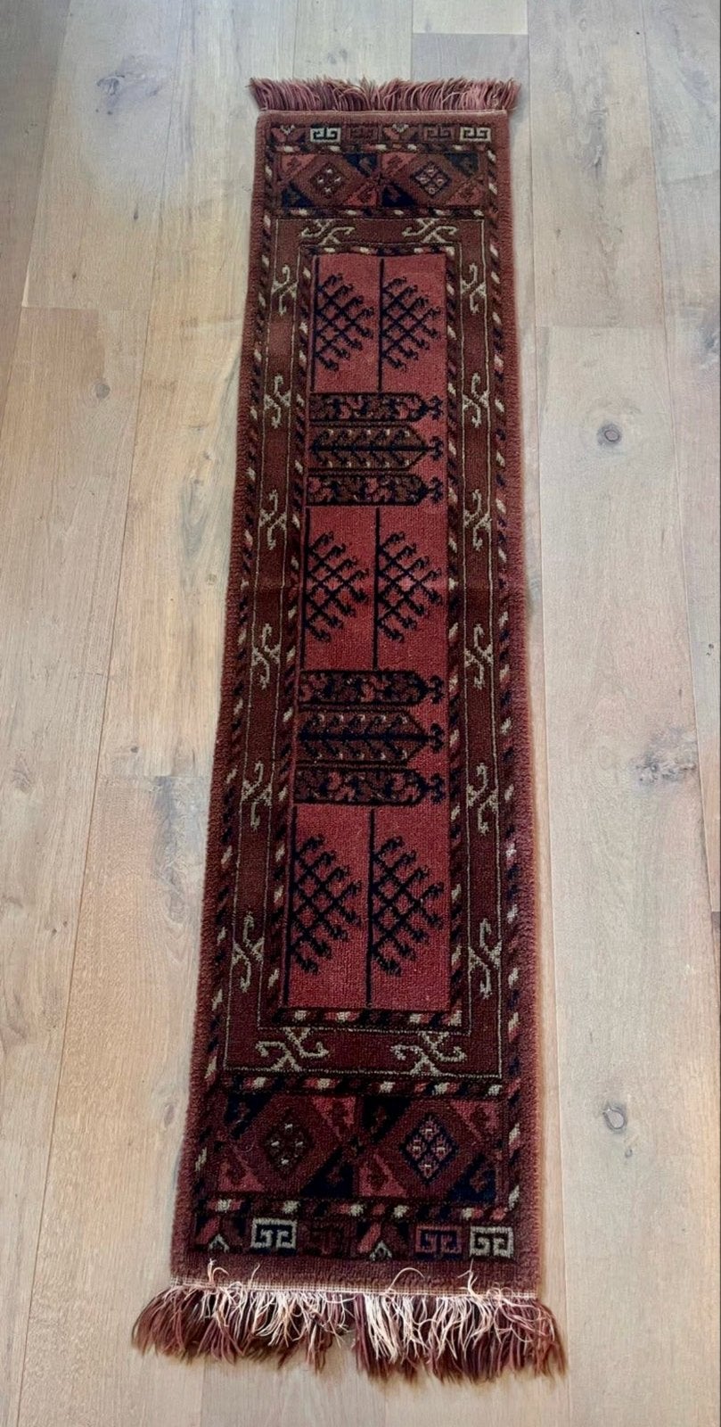 Vintage oosterse loper, Ophalen of Verzenden