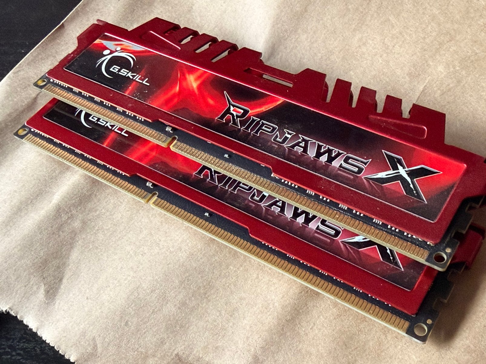 G.Skill Ripjaws X DDR3 RAM 16GB (2x8GB) 1600MHz, Computers en Software, Gebruikt, DDR3, Ophalen of Verzenden, Desktop
