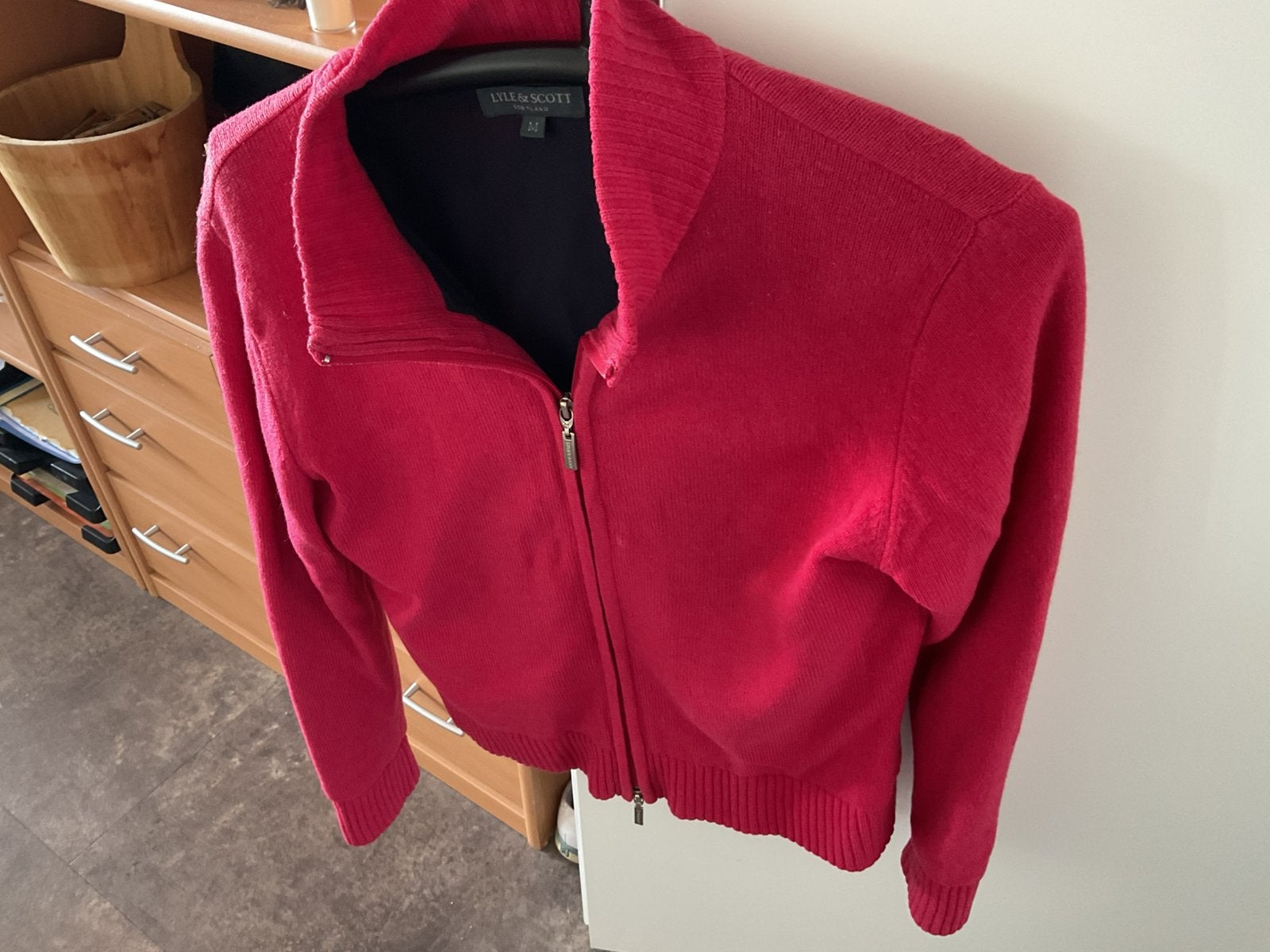 Vest Lyle & Scott gevoerd ., Ophalen of Verzenden, Zo goed als nieuw, Maat 38/40 (M)