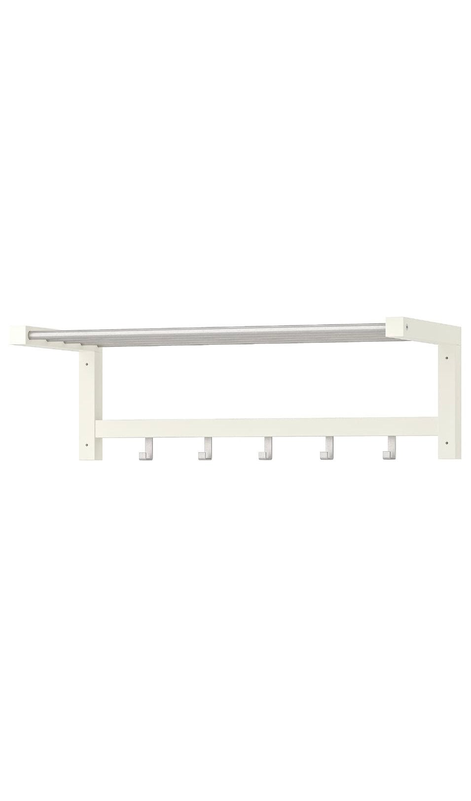 IKEA Tjusig wandkapstok, Huis en Inrichting, Woonaccessoires | Kapstokken, Zo goed als nieuw, Minder dan 100 cm, Metaal, Ophalen