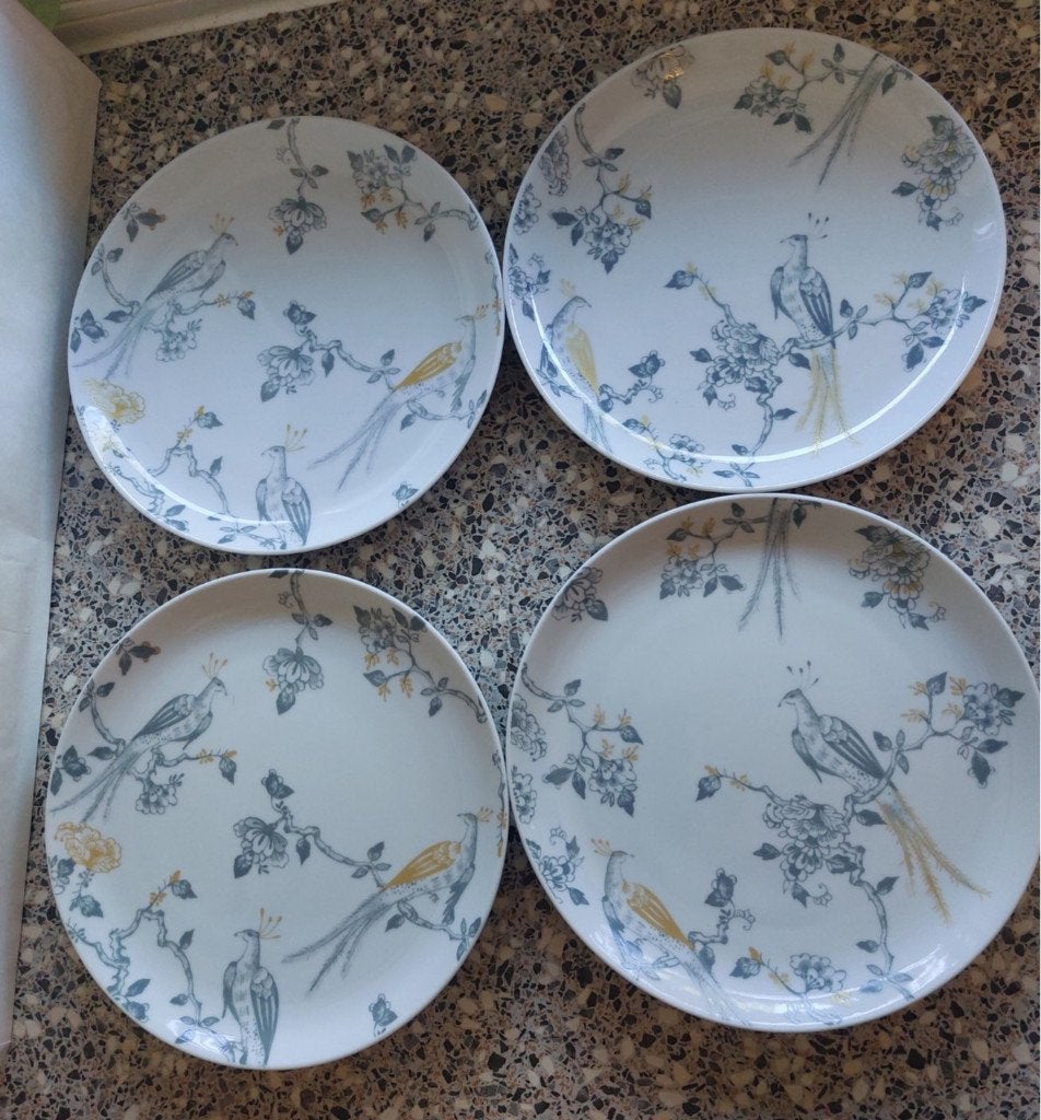 4 Vivo Villeroy & Boch borden 21cm AH orientaals limited ed, Huis en Inrichting, Keuken | Servies, Ophalen of Verzenden, Zo goed als nieuw