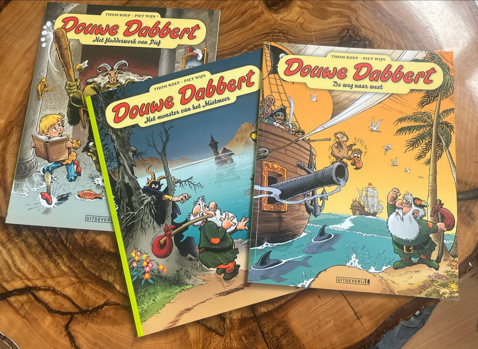Douwe dabbert - 3 albums, Boeken, Meerdere stripboeken, Ophalen of Verzenden