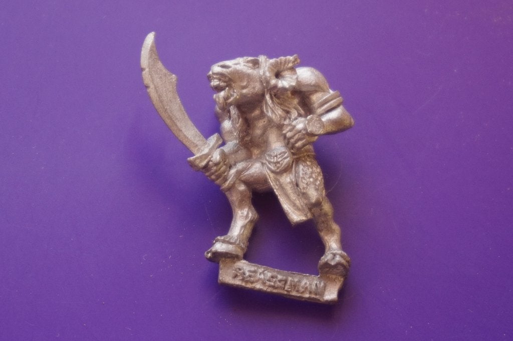 Samurai Beastman - 1994, Hobby en Vrije tijd, Wargaming, Verzenden, Zo goed als nieuw, Warhammer, Figuurtje(s)
