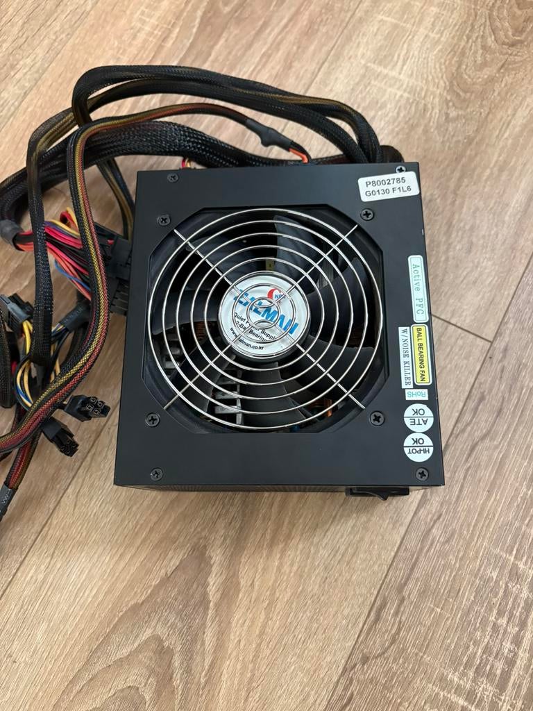 Zalman ZM600-HP ATX-voeding, Ophalen of Verzenden, Zo goed als nieuw