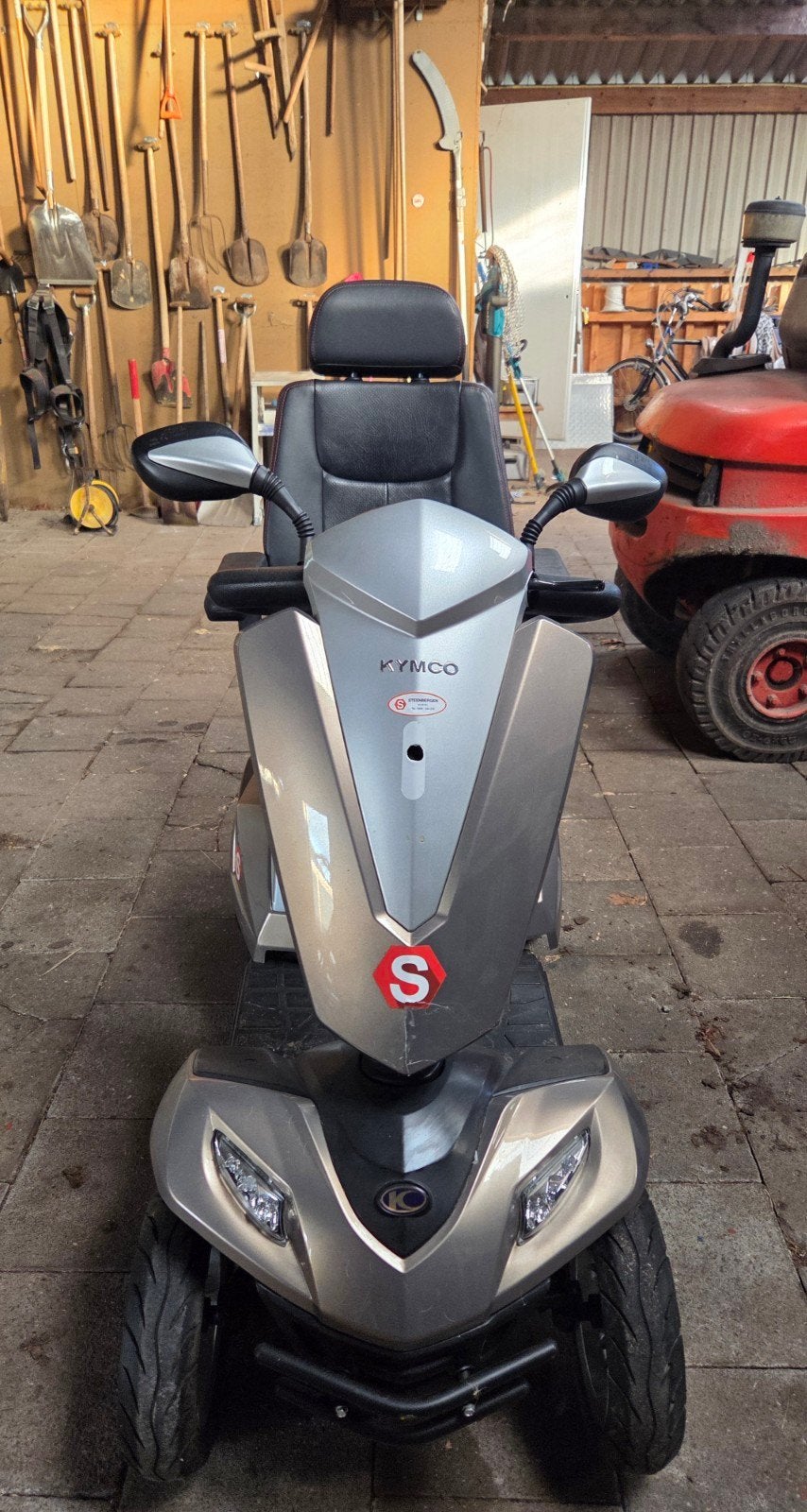 zeer nette kymco New maxer, Ophalen, Gebruikt, Kymco, 46 km of meer