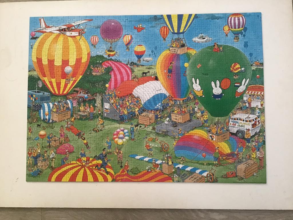 JVH Hoera Nijntje 60 jaar. Liever ruilen dan verkopen, Hobby en Vrije tijd, Denksport en Puzzels, Ophalen, 500 t/m 1500 stukjes