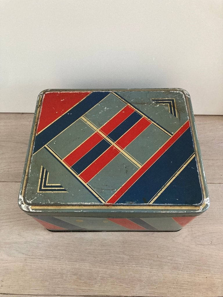 Blik Bauhaus art deco Zwitserland, Verzenden, Gebruikt, Overige, Overige merken