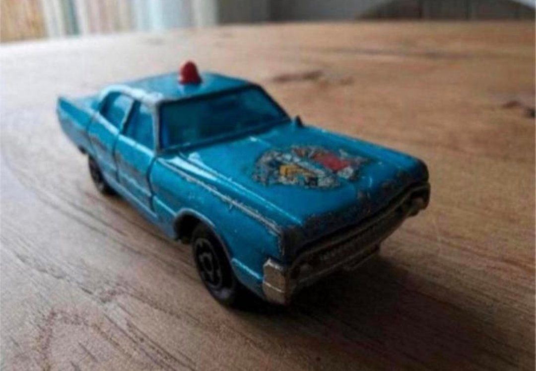 Majorette Chevrolet Caprice Police car (jaren 70), Ophalen of Verzenden, Gebruikt, Auto