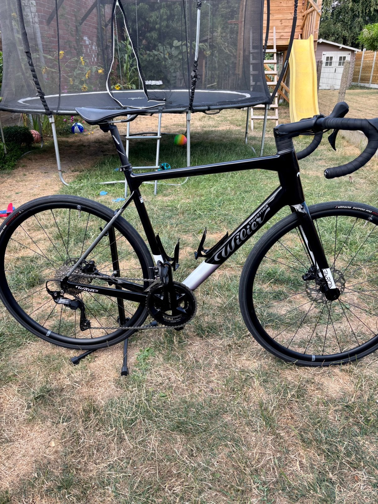 Wilier garda xl racefiets, Fietsen en Brommers, Fietsen | Racefietsen, Carbon, Zo goed als nieuw, Meer dan 20 versnellingen, Ophalen