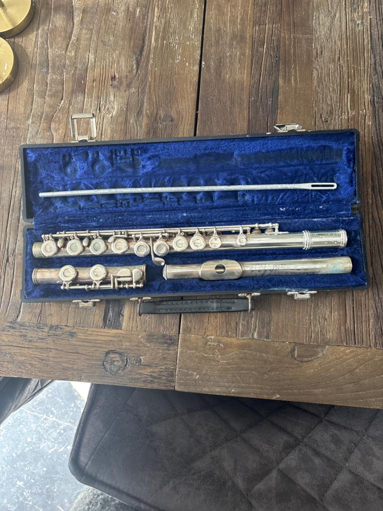 Dwarsfluit Gemeinhard Elkhart M2 in goede staat, Muziek en Instrumenten, Blaasinstrumenten | Dwarsfluiten en Piccolo's, Ophalen