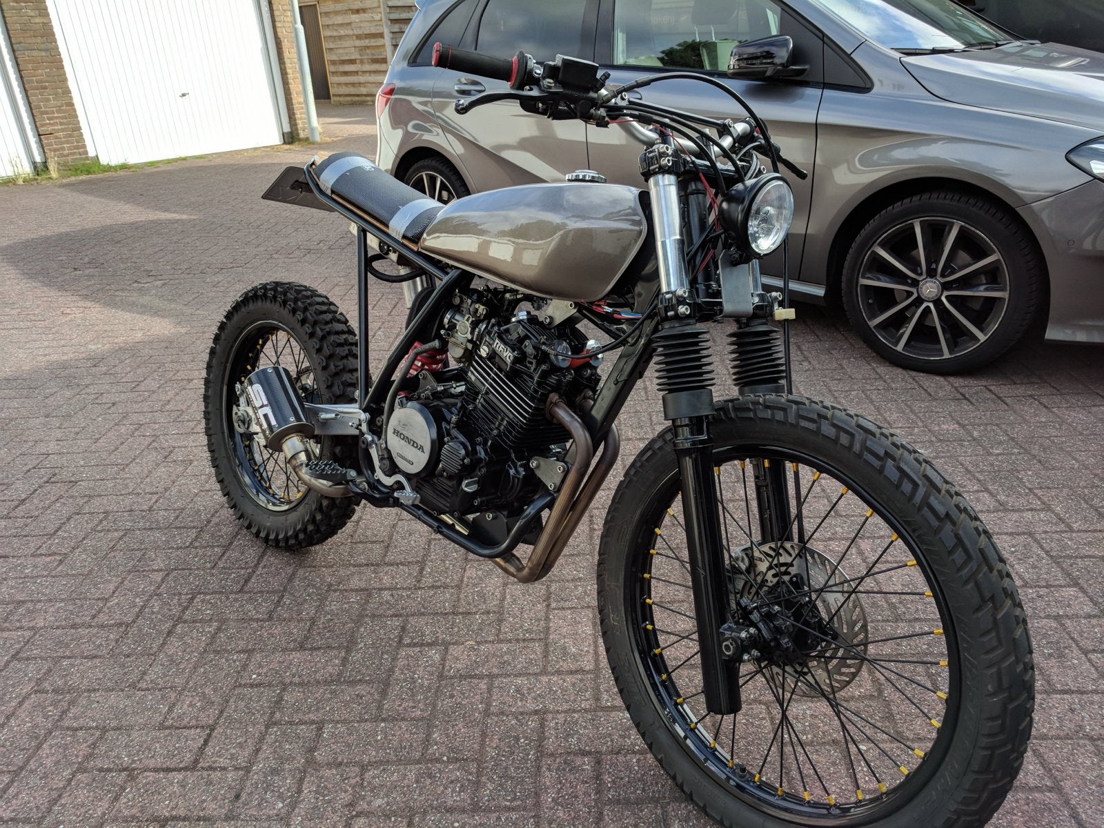 Honda xr350 scrambler, Motoren, Gebruikt, Particulier, Overig, Minimaal motorrijbewijs A2