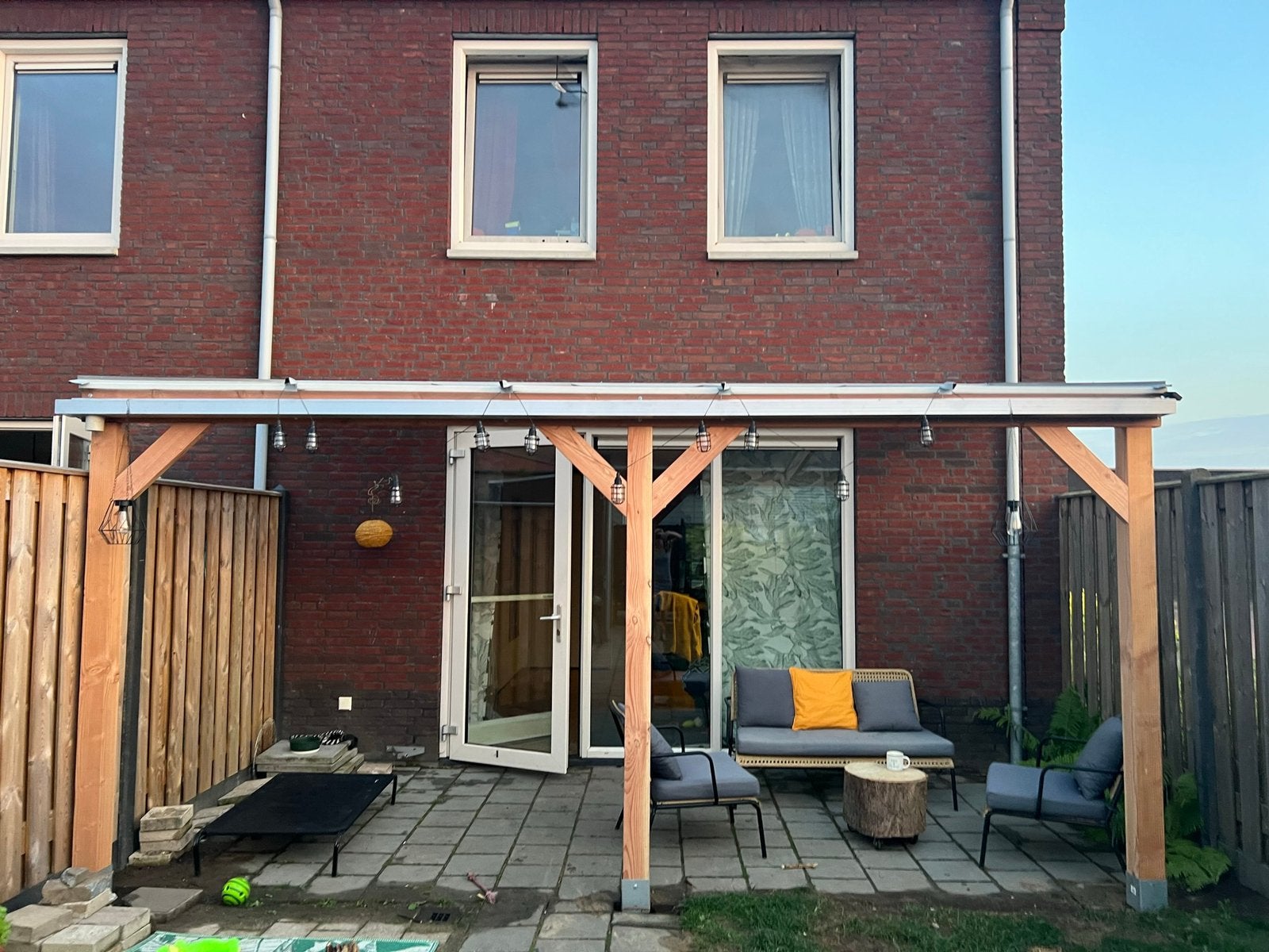 Overkapping, Tuin en Terras, Overkappingen, Ophalen of Verzenden, Zo goed als nieuw