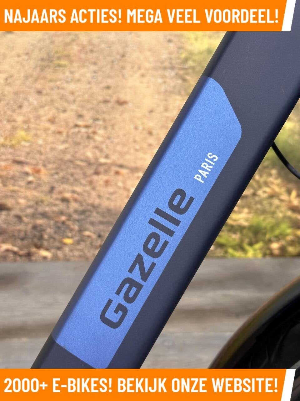 Gazelle Paris C7 elektrische fiets met BOSCH middenmotor!, Fietsen en Brommers, Zo goed als nieuw, 50 km per accu of meer, Gazelle