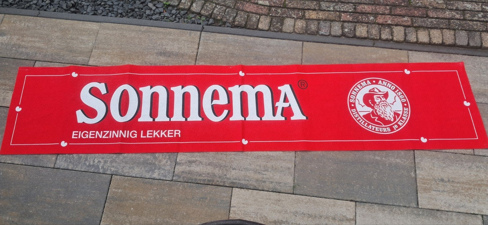 Sonnema Vlag/Spandoek - Eigenzinnig Lekker, Ophalen of Verzenden