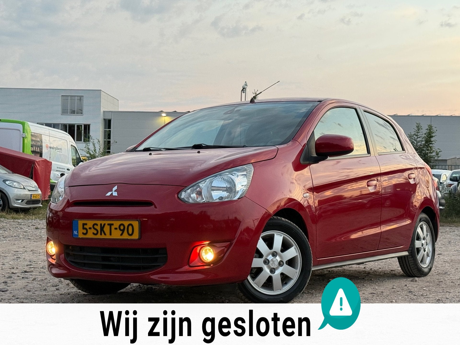 Mitsubishi Space Star 1.0 Intense/ START&STOP/ LAAG KM, Voorwielaandrijving, Euro 5, Gebruikt, Origineel Nederlands